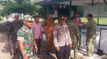 Datang Bawa Kue, Pulang Tinggalkan Kesan: Kapolsek Seunuddon Perkuat Persaudaraan TNI-Polri