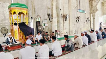 Pengajian Bulanan Baktiya Kembali Bergema, Abi Darkasyi Satukan Ulama Dan Unsur Muspika Pascabanjir