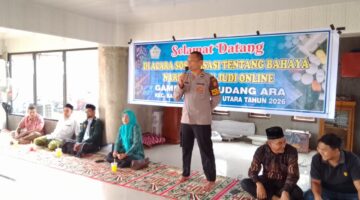 Kanit Binmas Polsek Baktiya Ajak Warga Jauhi Judol, Lindungi Keberlanjutan PKH