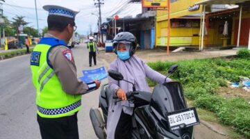 Operasi Patuh Seulawah 2026, Satlantas Polres Aceh Timur Gencar Sosialisasikan Kepada Pengguna Jalan
