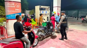 Patroli Malam Hari Personel Satsamapta Polres Aceh Timur Tutup Celah Kejahatan