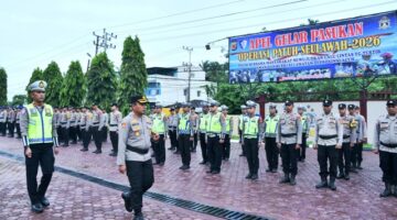 Kapolres Aceh Timur Pimpin Strong Point, Perkuat Kehadiran Polisi di Tengah Masyarakat