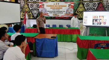 Polres Aceh Timur Edukasi Pelajar SMP N 1 Idi Tentang Bahaya Narkoba