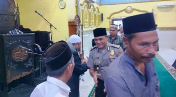 Subuh Keliling, Polsek Darul Aman Ajak Warga Jaga Keamanan Lingkungan